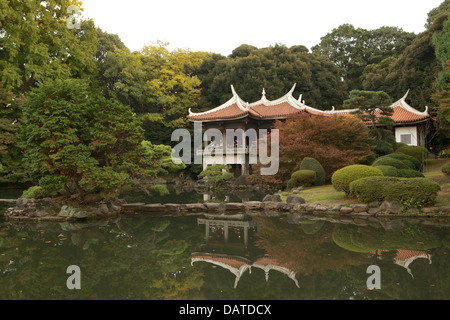 Jardin National de Shinjuku Gyoen à Tokyo, Japon Banque D'Images