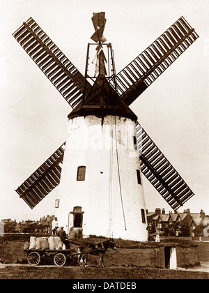 Lytham St Annes Moulin début des années 1900 Banque D'Images