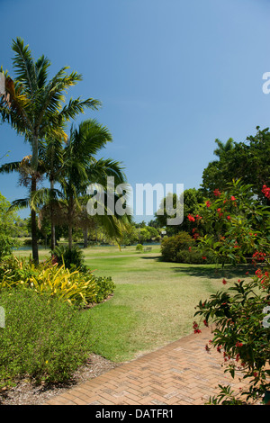 FAIRCHILD Tropical Botanic Garden CORAL GABLES FLORIDA USA Banque D'Images