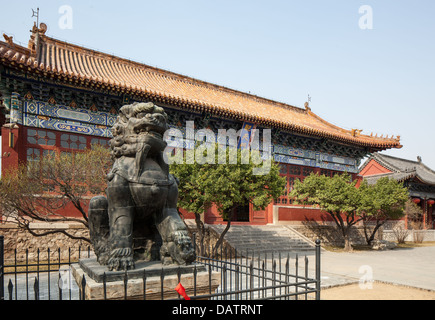 Dai Temple taishan en Chine bâtiments antiques était magnifique Banque D'Images