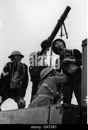 Militaires, Australie, recrues australiennes pendant leur entraînement militaire de base, vers 1940, droits additionnels-Clearences-non disponible Banque D'Images