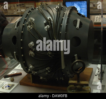 Réplique d'un dispositif nucléaire, le premier au monde, à l'essai dans le Site Trinity (sud du Nouveau Mexique). 1945. Banque D'Images