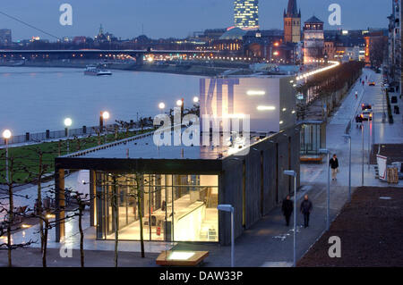 Le musée du tunnel KIT (Kunst im Tunnel - l'art dans le tunnel), représenté à Duesseldorf, Allemagne, jeudi, 08 février 2007. Photo : Horst Ossinger Banque D'Images