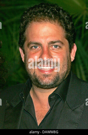 Brett Ratner directeur nous sourit aux caméras comme il arrive pour le 40e anniversaire du film nous entreprise "New Line Cinema" à Cannes, France, 22 mai 2007. Photo : Hubert Boesl Banque D'Images