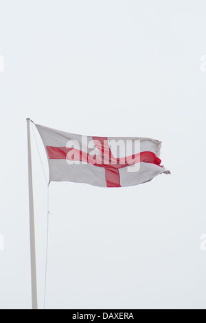 Le drapeau anglais de St George Banque D'Images