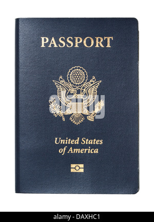 Le passeport de l'United States of America Banque D'Images