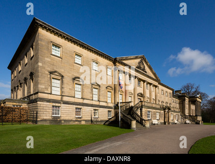 Nostell Prieuré près de Wakefield, a été construit sur le site d'un prieuré médiéval et date de 1733. Banque D'Images