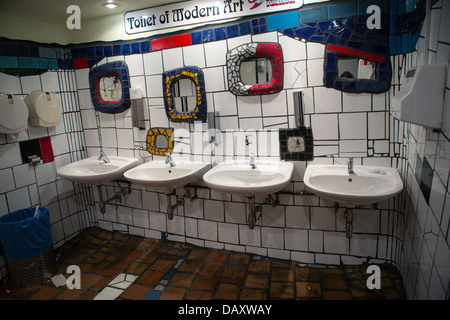 Toilettes d'Art Moderne de Vienne, Autriche Banque D'Images