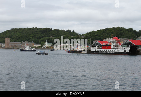 Front de mer d'Oban en Écosse juin 2013 Banque D'Images