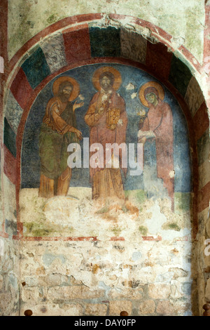 Asien, Türkei, Provinz Antalya, Kale (Demre), Myra, Nikolauskirche, Fresken Banque D'Images