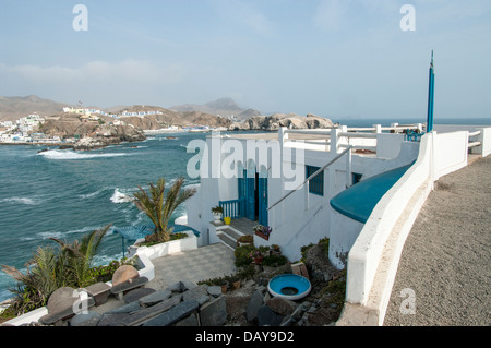 Plage de San Bartolo dans la province de Lima . Le Pérou. Banque D'Images