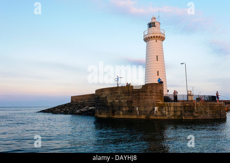 Phare de Donaghadee Banque D'Images