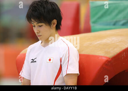 Tokyo, Japon. 20 juillet, 2013. Ryohei Kato (JPN), le 20 juillet 2013 - Gymnastique artistique de l'équipe nationale du Japon : Camp d'entraînement à Ajinomoto Centre de formation national, Tokyo, Japon. Credit : Daiju Kitamura/AFLO SPORT/Alamy Live News Banque D'Images