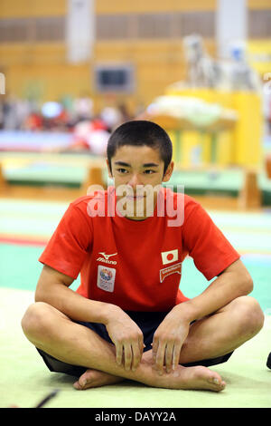 Tokyo, Japon. 20 juillet, 2013. Shirai Kenzo (JPN), le 20 juillet 2013 - Gymnastique artistique de l'équipe nationale du Japon : Camp d'entraînement à Ajinomoto Centre de formation national, Tokyo, Japon. Credit : Daiju Kitamura/AFLO SPORT/Alamy Live News Banque D'Images