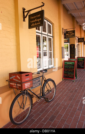 Vaughan Johnson's Wine & Cigar shop, Victoria & Alfred Waterfront, Cape Town, Afrique du Sud Banque D'Images