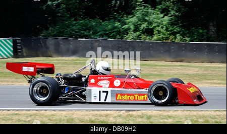 Voiture de course Formule rouge Banque D'Images