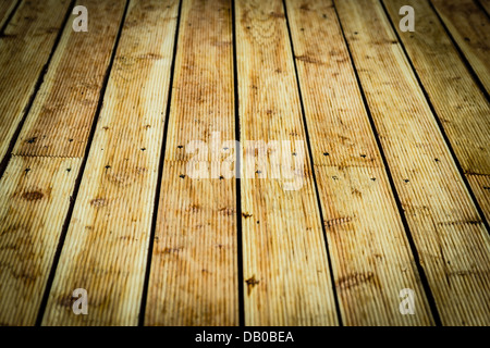 Fine texture de planches en bois Banque D'Images