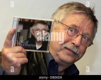 Singer-Songwriter Wolf Biermann présente son nouveau cd 'Heimkehr nach Berlin' (retour au centre de Berlin) Berlin, 07 septembre 2007. Photo : Tim Brakemeier Banque D'Images