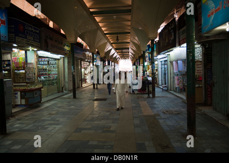 Souq al-Alawi marché en vieille Djeddah (Al-Balad), Jeddah, Arabie saoudite. Banque D'Images