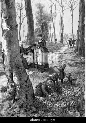 Festivités, Pâques, Pâques, les enfants recherchant des oeufs de Pâques, après dessin, par Robert von Haug (1857 - 1922), 1885, gravure de bois, 1891, 19e siècle, graphique, graphique, tradition, traditions, coutume, coutumes, Moyen âge, médiéval, médiéval, marche de Pâques, défilé de Pâques, printemps, printemps, printemps, printemps, famille, familles, mère, mères, arbre, arbres, arbres, recherche, recherche, recherche, recherche, recherche, recherche, recherche, recherche, recherche, recherche, recherche, recherche, recherche, recherche, Recherche, oeuf de Pâques, oeufs de Pâques, jouet, jouets, lapin, historique, historique, enfant, enfants femme, fille, filles, femmes, femme, homme, personnes, femme, hommes, droits supplémentaires-Clearences-non disponible Banque D'Images