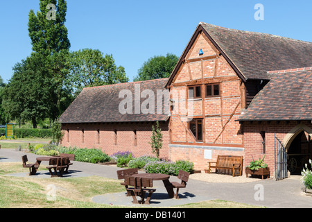 Mill Forge Musée de l'aiguille et l'abbaye de Bordesley visitor centre près de Redditch Worcestershire Banque D'Images