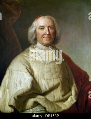 Hyacinthe Rigaud André Hercule de Fleury, cardinal, National Gallery Londres Banque D'Images