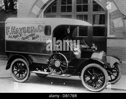 1914 van hp 10-12 Belsize Banque D'Images