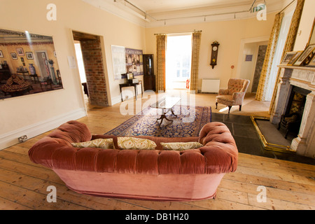 Des scènes de la vie de l'intérieur de Macapa Musée du Château, dans le comté de Wexford, Irlande Banque D'Images