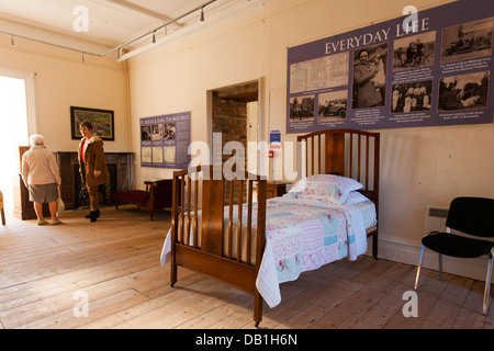 Des scènes de la vie de l'intérieur de Macapa Musée du Château, dans le comté de Wexford, Irlande Banque D'Images