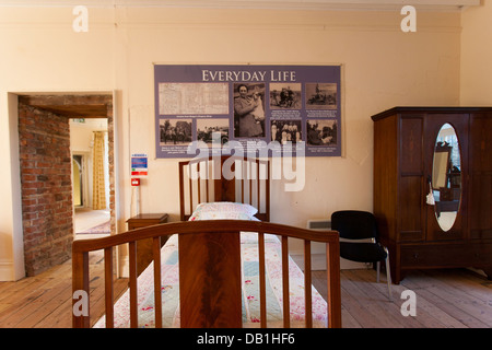 Des scènes de la vie de l'intérieur de Macapa Musée du Château, dans le comté de Wexford, Irlande Banque D'Images