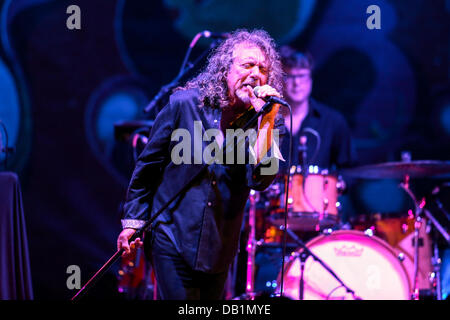 Cary, Caroline du Nord, USA. 20 juillet, 2013. Robert Plant et l'espace sensationnel Shifters effectuer en Caroline du Nord -Photo : Robert Plant Crédit : -La photographie Rockstar/Alamy Live News -0Y7A6287 Banque D'Images