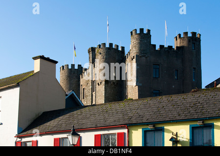 Une fois un château Enniscorthy résidence privée qui est maintenant un musée dans le comté de Wexford, Irlande Banque D'Images