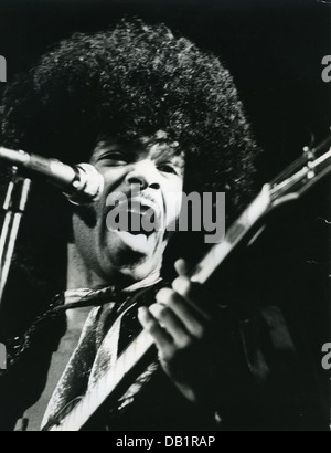 SLY AND THE FAMILY STONE US funk band avec Sly Stone à propos de 1973. Banque D'Images