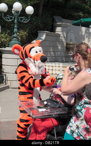 disneyland paris Banque D'Images