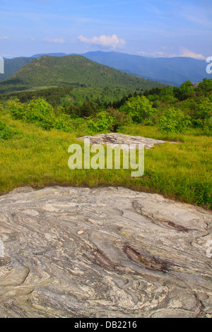 Loeb Art Trail, Blue Ridge Parkway, North Carolina, USA Banque D'Images