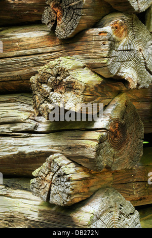 Elie Oliver dépendance, la Cades Cove, Great Smoky Mountains National Park, California, USA Banque D'Images