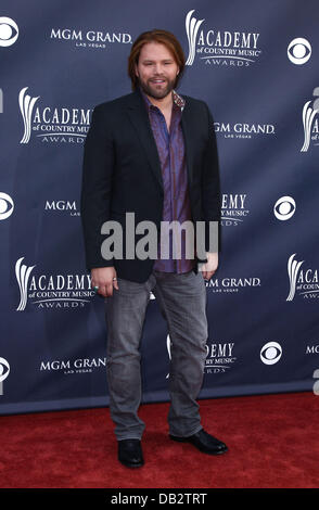 James Otto l'Academy of Country Music Awards 2011 au MGM Grand Garden Arena - Arrivées Las Vegas, Nevada - 03.04.11 Banque D'Images