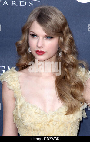 Taylor Swift l'Academy of Country Music Awards 2011 au MGM Grand Garden Arena - Arrivées Las Vegas, Nevada - 03.04.11 Banque D'Images