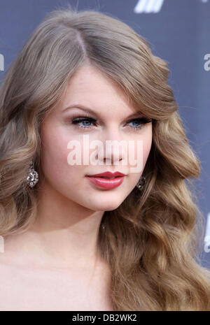 Taylor Swift l'Academy of Country Music Awards 2011 au MGM Grand Garden Arena - Arrivées Las Vegas, Nevada - 03.04.11 Banque D'Images