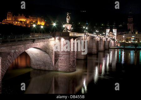 L'Europe, l'Allemagne, Heidelberg, Bade-Wurtemberg Banque D'Images