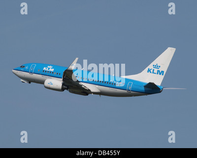 BGM-PH KLM Royal Dutch Airlines Boeing 737 Banque D'Images