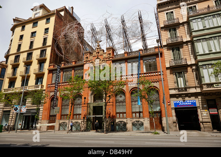 Fundació Antoni Tàpies Barcelone Catalogne Espagne Banque D'Images
