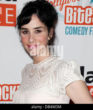 Sarah Silverman Malaria No More présente : Morsures de Hollywood de retour ! Tenue au Club Nokia L.A. Vivre à Los Angeles, Californie - 16.04.11 Banque D'Images