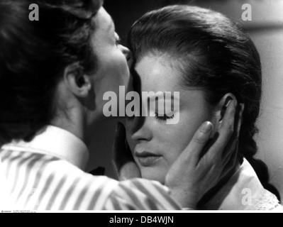 Film, "aedchen en uniforme" (jeunes filles en uniforme), la BRD / FRA 1958, directeur : Geza von Radvanyi, scène avec : Lilli Palmer, Banque D'Images