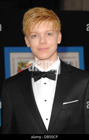 Cameron Monaghan Première mondiale de "Prom' au El Capitan Theatre de Hollywood, Californie - 21.04.11 Banque D'Images