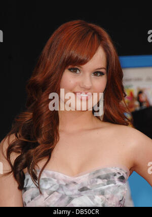 Debby Ryan Première mondiale de "Prom' au El Capitan Theatre de Hollywood, Californie - 21.04.11 Banque D'Images