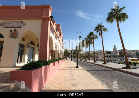 La Jordanie, Aqaba, Tala Bay Luxury Beach Resort Banque D'Images