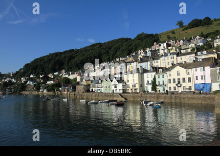 Bayards Cove et old Custom House à Dartmouth, Devon, Angleterre, Royaume-Uni. Banque D'Images