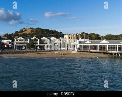 Dh Le port d'Auckland Nouvelle-Zélande Auckland DEVONPORT Côte-Nord banlieue harbourside station village port de Waitemata Banque D'Images