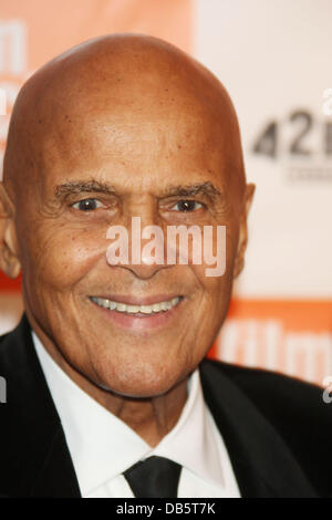 Harry Belafonte Célébrités assister à la Film Society du Lincoln Center's 2011 Chaplin Award Gala Sidney Poitier, au Lincoln Center, New York City, USA - 02.05.11 Banque D'Images